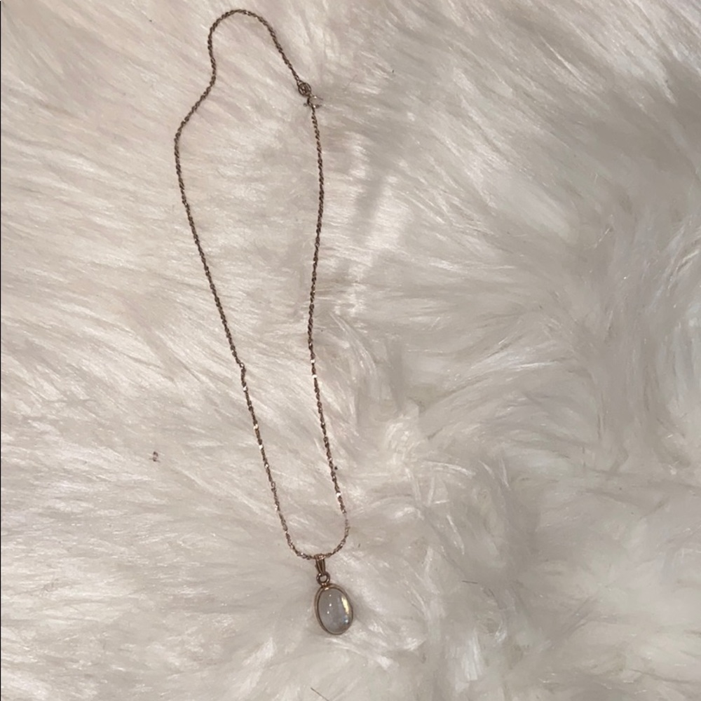 Moonstone necklace